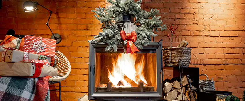 Travis Industries Linear Gas Fireplace Installation in Bessemer, Alabama